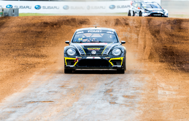 Illustration for article titled Through Rain and Texas Heat, Rallycross Put On a Hell of a Show in Austin